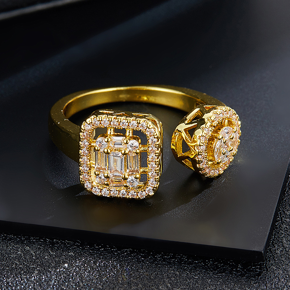 Nuovo design hip hop maschile Sense anello geometrico zircone di alta qualità dal vivo_voghion.com