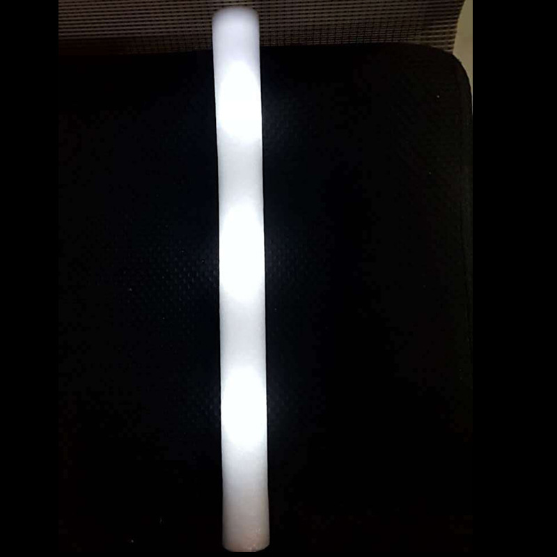 Barra de Espuma Luminosa Espuma Luminoso Multicolor e Intermitente para Conciertos y Fiestas