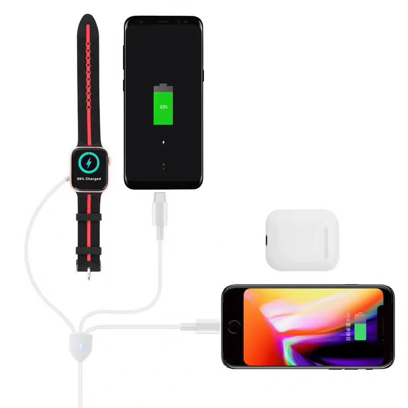 Apple Watch iWatch876532SE Age Charger Two One Typec One Drags Three Wireless Express совместимый