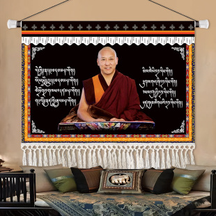 Xizang Potala Palace Landscape Tapestries Horizontal Wall Painting Living Room Sofa TV Background Wall Bedside Decorative Cloth
