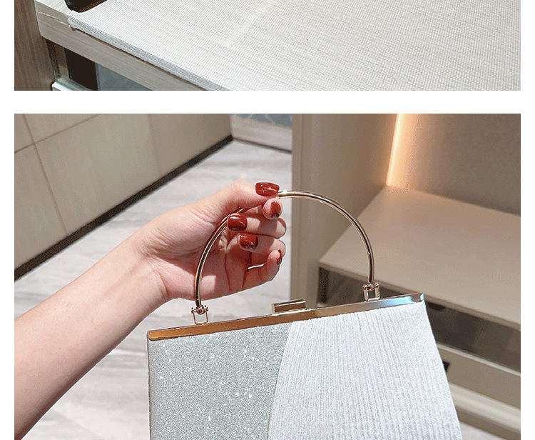 Glitter Sequins Clutch Purses MAC040 for Women from Mariam's Collection0