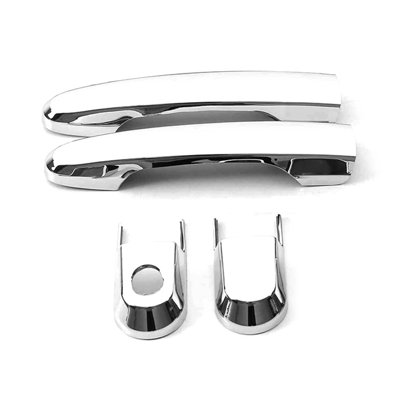 Adecuado para 04-09 Hyundai Tucson manija de puerta decoración del cuerpo manija de cuenco de puerta accesorios antiarañazos