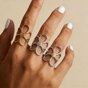 �羳���P䓽�ָŮinsС���߼����U���F�������pɫƴɫָ�h18k�Ʒ