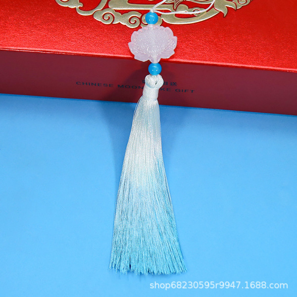 Anti -white jade lotus flowing Su Suizi national traditional hand…