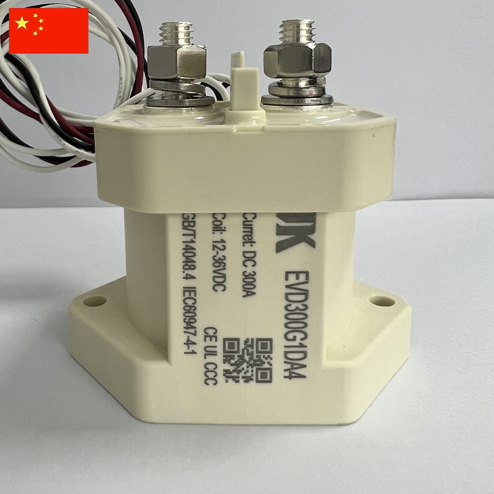 300A高压直流接触器 EVD300G1DA4 无极性带辅助开关