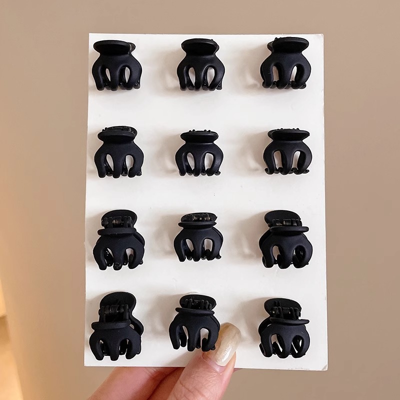 Horquilla de calabaza esmerilada de alta calidad, temperamento femenino, pinza de agarre grande, parte posterior de la cabeza, pinza de tiburón, clip de tiburón, tocado, horquilla