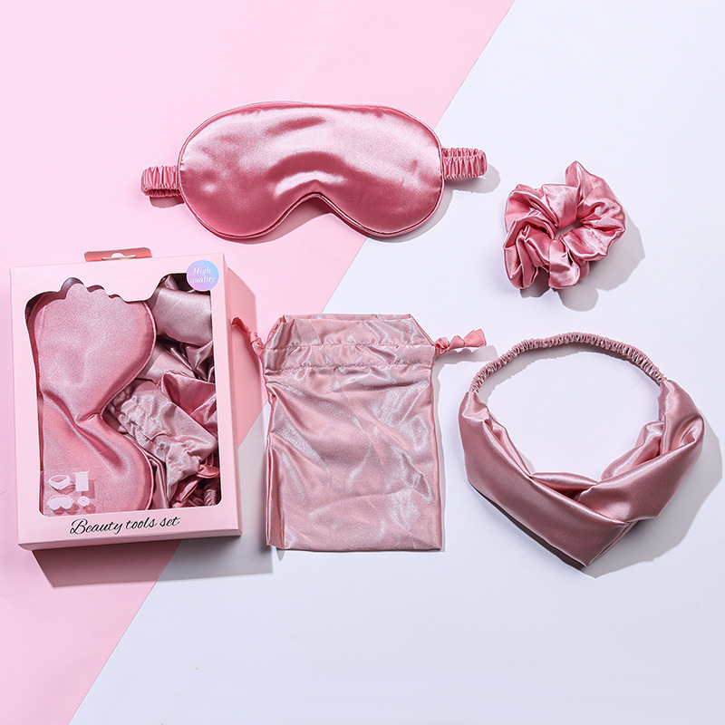 High-end Silk Eye Mask For Sleep Light Blocking And Fatigue Relief_voghion.com