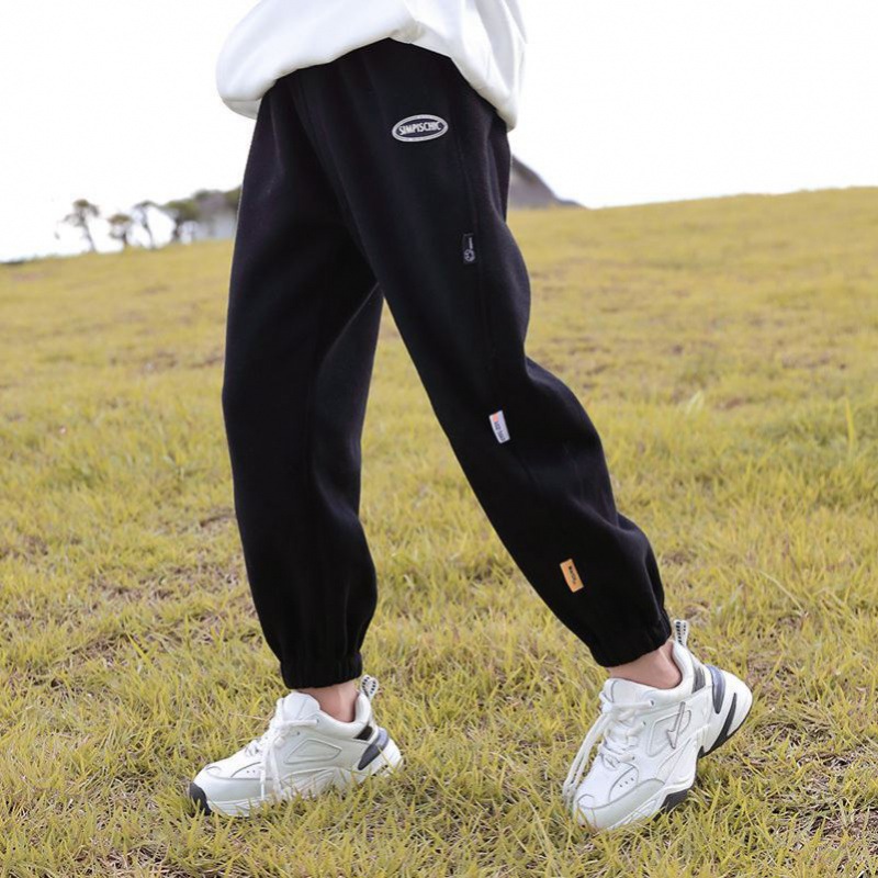 Girls' Thick Velvet Harun Pants For Autumn And Winter_voghion.com
