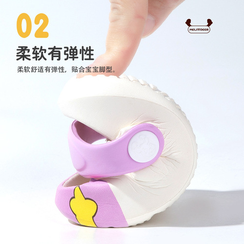 Summer children's shoes, cartoon cute sandals, baby hole shoes, wholesale children's and children's indoor and outdoor wear-resistant breathable slippers