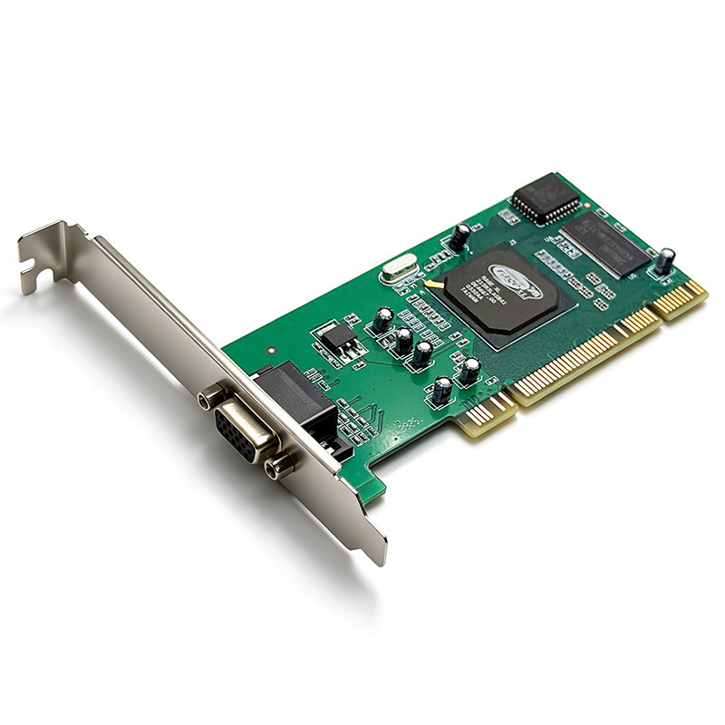 PCI graphics card desktop computer server industrial computer ATI Rage XL 8MB drag card VGA card PCI graphics card desktop computer server industrial computer ATI Rage XL 8MB drag card VGA card