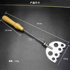 Stainless steel shrimp shovel, shore fishing equipment Antarctic shrimp brick shovel, earthworm shovel, sea fishing bait spreader shovel, mixing bait shovel