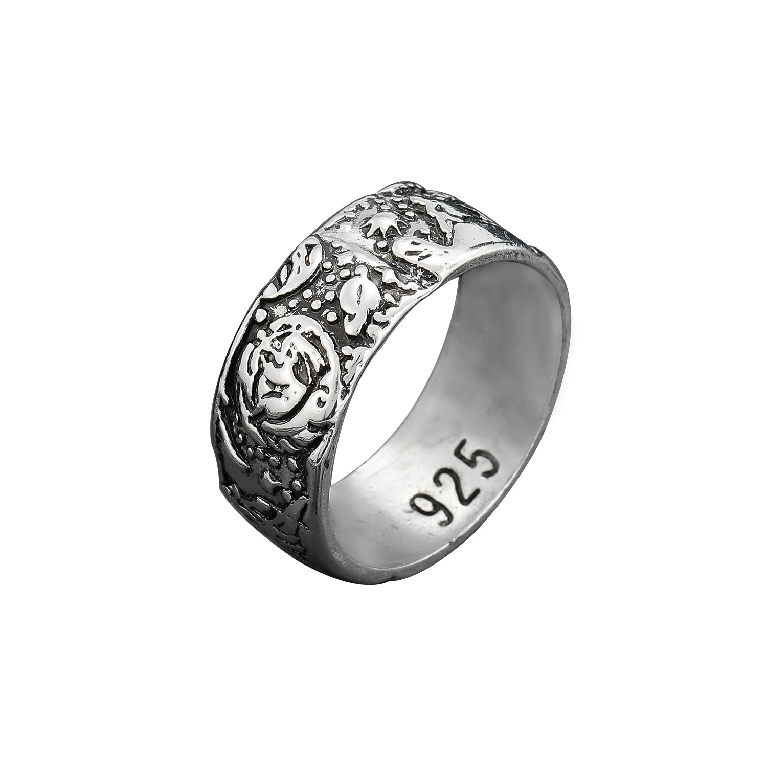 Fashion Jewelry Personality Pattern Men's Open Ring display picture 5