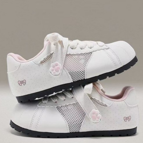 Zapatos de entrenamiento de moda de alto valor para mujeres 2026 verano nuevos zapatos deportivos casuales con zapatos de velcro chic