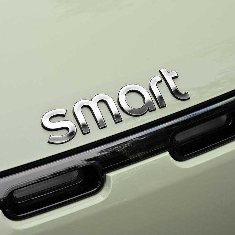 Smart Car Logo Smart # No. 1 # No. 3 Black Hood Emblem, Letter Emblem, Brabus Rear Emblem