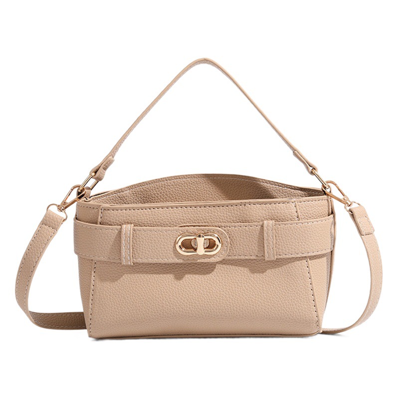 Kelly bolsa para mujeres 2023 nueva textura de alto grado nicho retro hebilla de metal bolso de hombro de cercanías todo-fósforo bolsa de mensajero