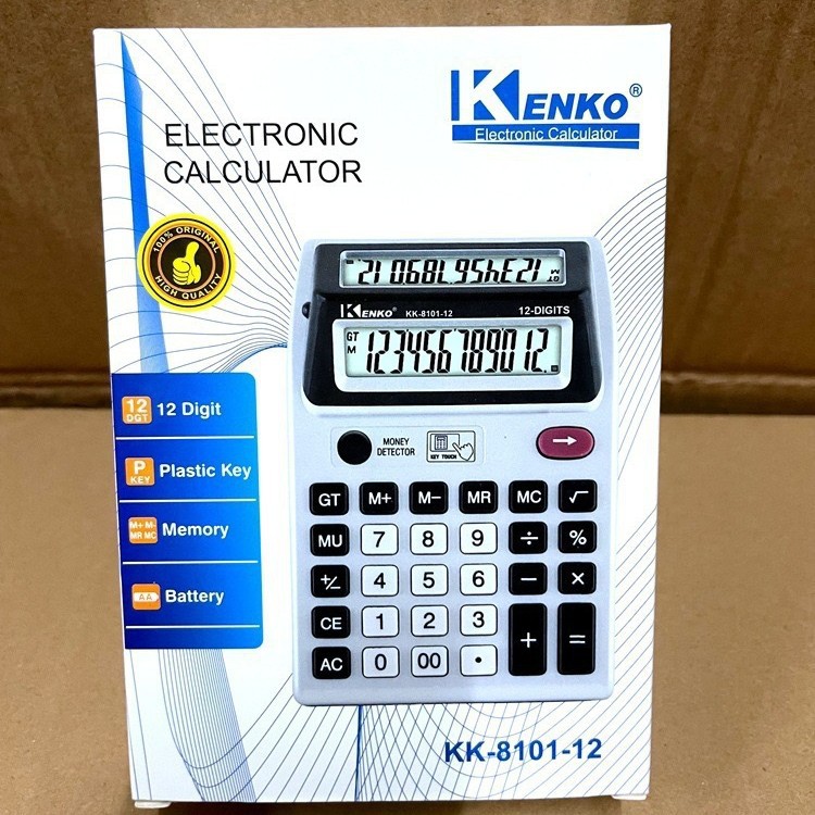 Calculadora de escritorio de 12 dígitos de doble pantalla de escritorio mayorista contabilidad financiera oficina especial 8101 computadora