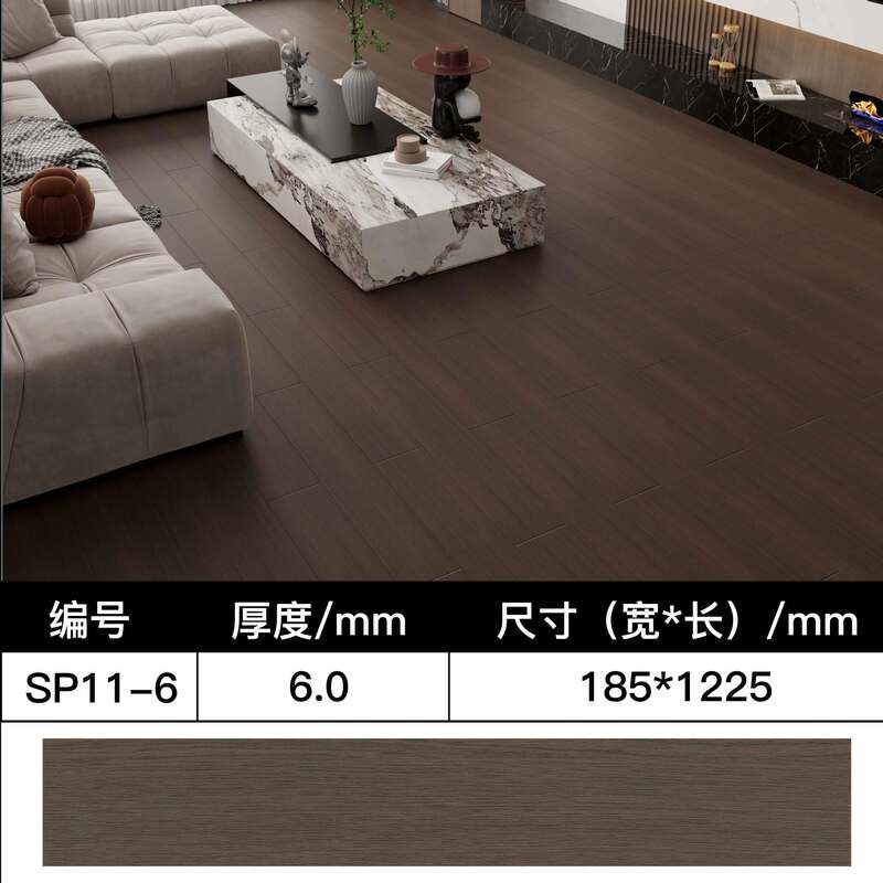 SPC石塑床ロック耐磨耗ホテルのリフォーム改造環境保護家庭用模造木PVC人字石晶床|undefined
