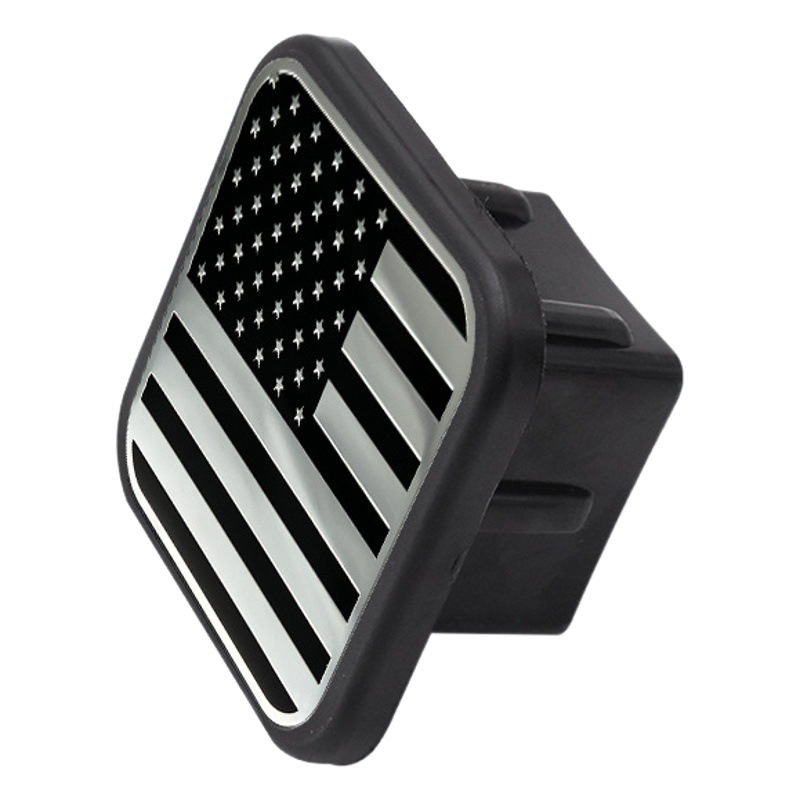 Accesorios de modificación de automóviles tapa del enchufe del gancho del remolque enchufe del polvo boca cuadrada cubierta protectora cubierta de tracción enchufe de goma del remolque del coche