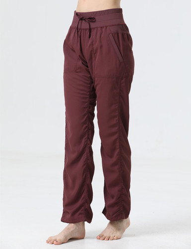SWIFT SPEED Women's Mid-Waist Long Pants Loose-Fitting Athletic Sports Yoga Bell Bottom Wide Leg Pants