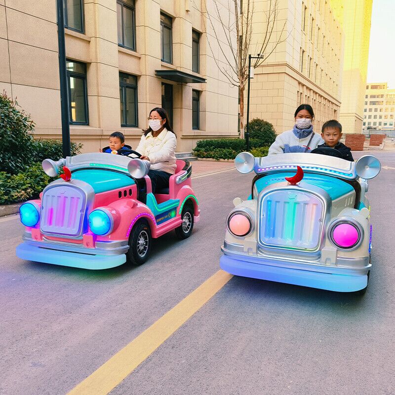 Nuevos coches de choque para niños, puestos cuadrados, coches de entretenimiento para padres e hijos, centro comercial Robot de Gabón, fabricantes de coches de juguete eléctricos