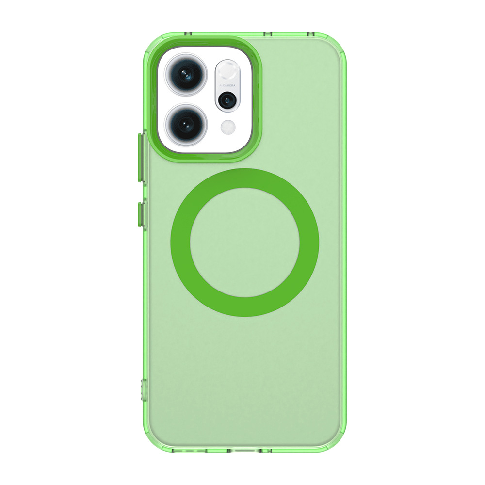 Funda Magnética Esmerilada para OPPO Reno 14 Pro/Reno 14F/K13 de TPU, Absorción Magnética y Anti-Caída image 10
