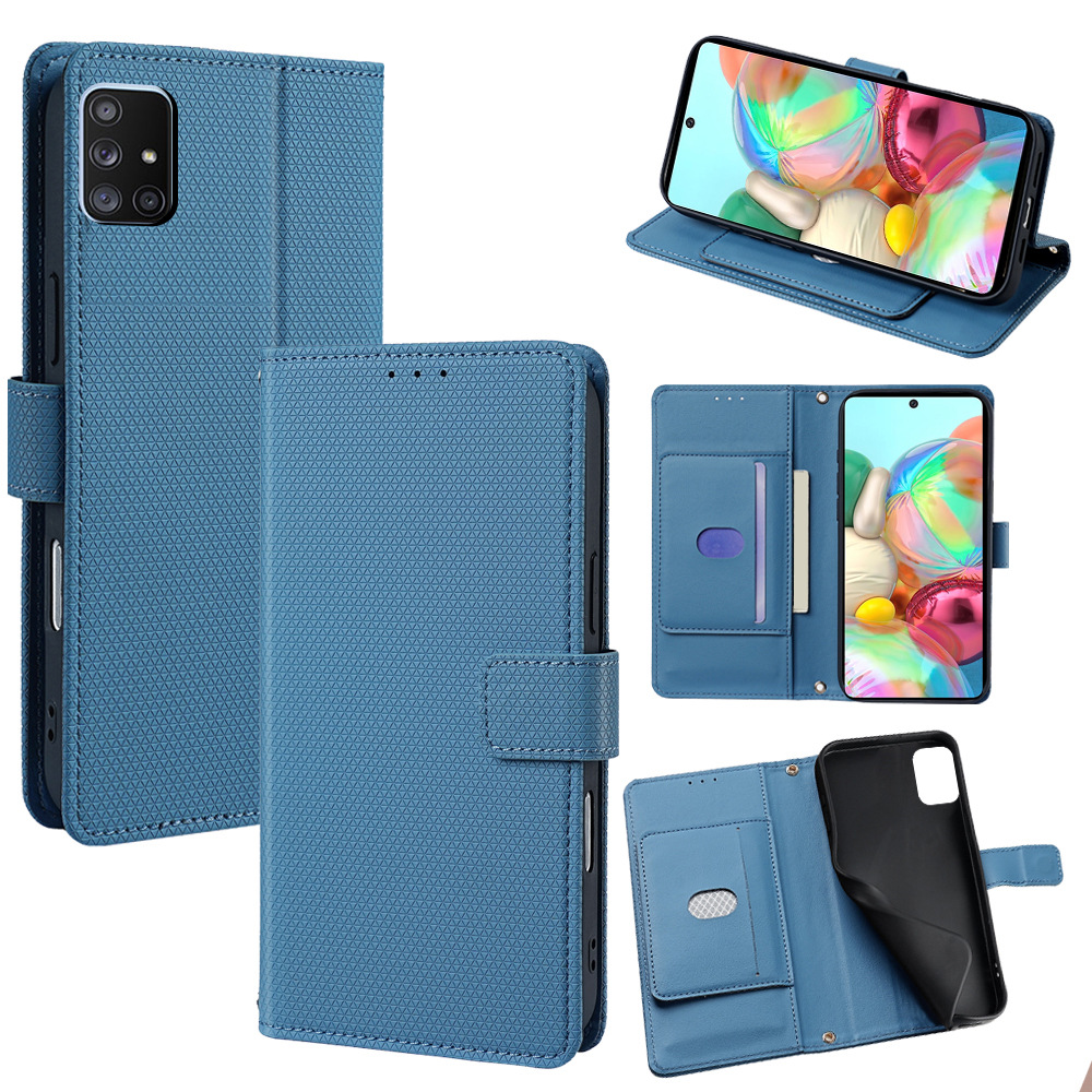 适用三星A71相框钱夹手机壳note20支架插卡S8PLUS全包翻盖皮套