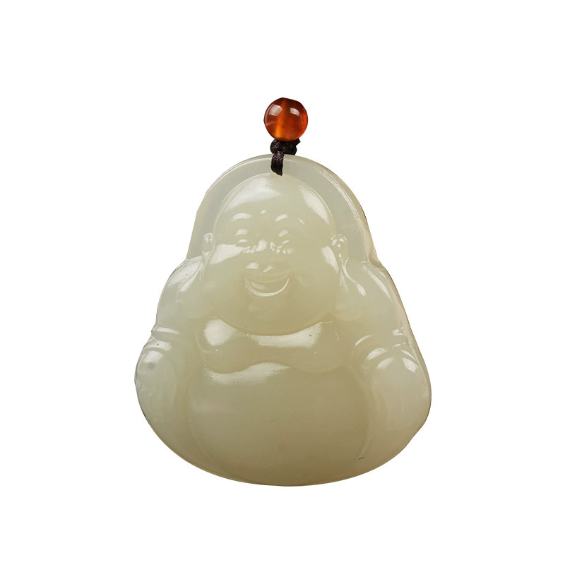 Buddha, pendant jade, necklace