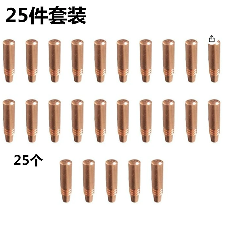 Набор из 25 штук подходит для сварочной горелки Миллера MIG сварки контактная точка 1.0mm кончик 0.8mm концевой пистолет 1.2mm