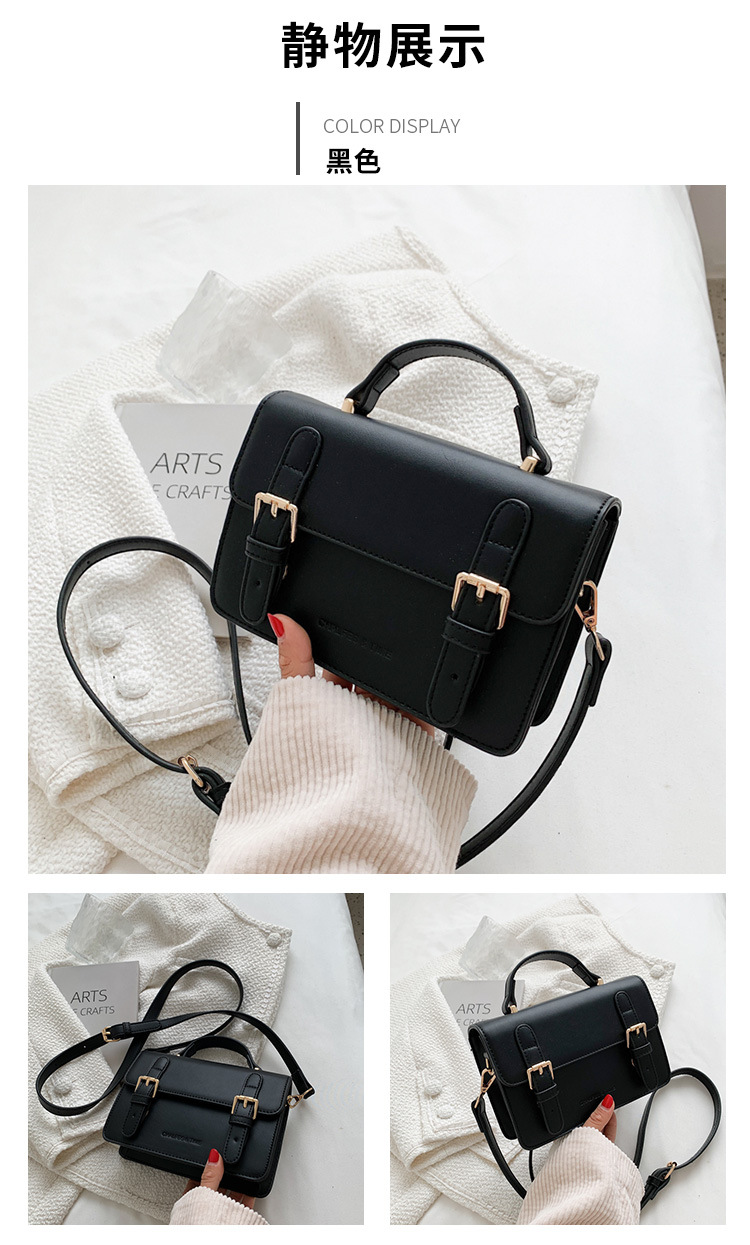 Simple Casual Handbag New Trendy Fashion All-match Shoulder Bag Autumn Messenger Bag display picture 13