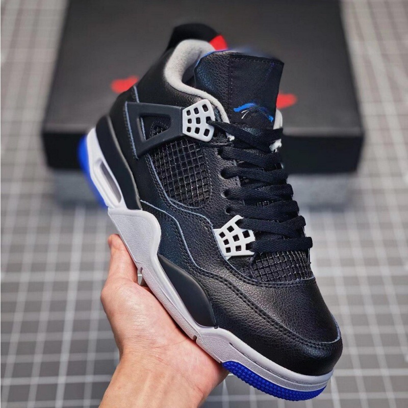莆田工場 aj4 ピュアオリジナルバスケットボールシューズダークグリーンジョー 4 パープルデニム滑り止め耐摩耗性男性と女性のカジュアルランニングシューズ|undefined