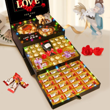 德芙（Dove）巧克力礼盒生日礼物女生老婆中秋节情人节礼物送女友