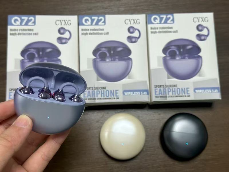 蓝牙耳机耳夹式无线骨传导不入耳2025新款官方正品适用于苹果索尼|undefined