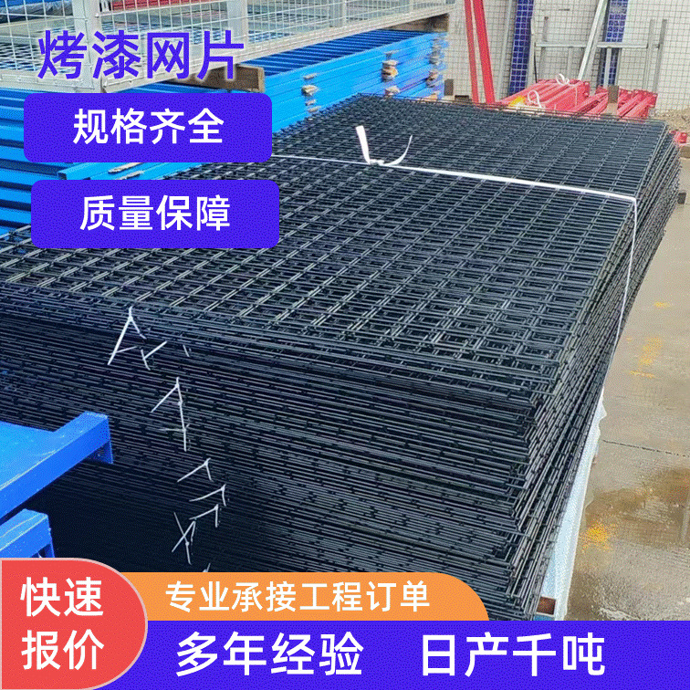 镀锌网片吊顶网片烤漆带颜色建筑电焊网片钢筋网片桥梁加固