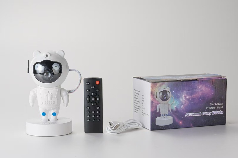 クロスボーダーテレタビーズ宇宙飛行士プロジェクターランプオーロラムーン宇宙飛行士 Bluetooth スピーカー装飾品寝室の雰囲気ライト|undefined