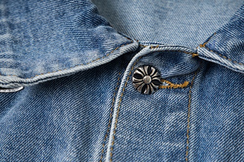 GMABCD Unisex Cross-Detail Denim Jacket – Relaxed Graphic Streetwear Outerwear - detail 19