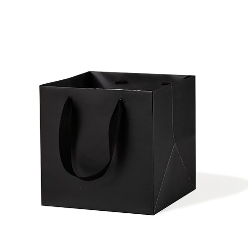260g thickened portable square kraft paper bag Valentine's Day holiday gift bag gift bag flower portable packaging bag now