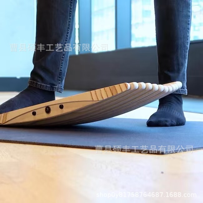 バランスボードホームフィットネス機器スタンディングオフィススケートボードシミュレーションスキーアンクル筋力トレーニングボードメーカー直接供給|undefined