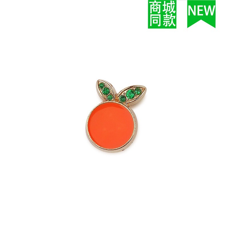 クロスボーダー卸売新しいクロックスアクセサリー靴バックル金属レターチェーン適応クロス靴花 DIY アクセサリー|undefined