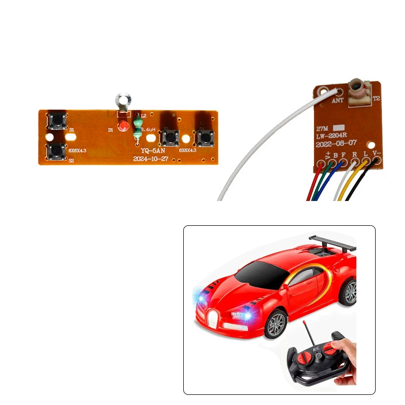 Pcba пластина патч вставка для производства 4-проходных дистанционно управляемых транспортных средств универсальный пульт дистанционного управления и приемная плата кузова
