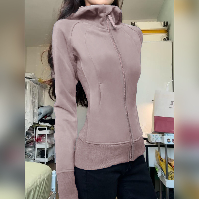 山东即墨卫衣上衣女2025新款巨好看超级显身材运动秋季显瘦外套|undefined