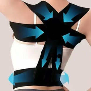 Shoulder Opening and Back Correction Belt to Improve Back Opening, Shoulder Opening and Hunchback Posture Correction Belt, Unisex