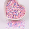 Shiny nail sequins PVC for manicure, crystal for contouring, 2mm, 3mm, 4mm