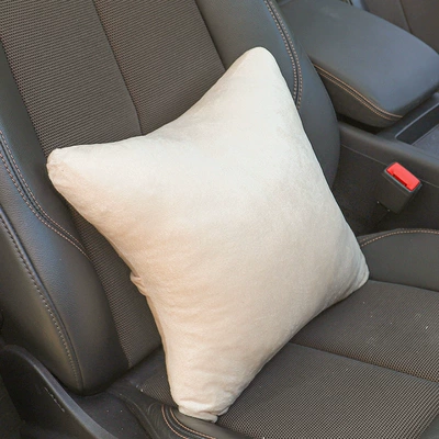 Car Headrest, Car Neck Pillow, Headrest - beige-waist-1