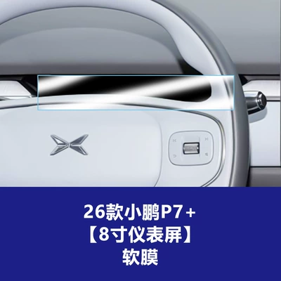 Car interior film – Protector P Plus - 26-models-of-xpeng-p7-instrument-soft-film