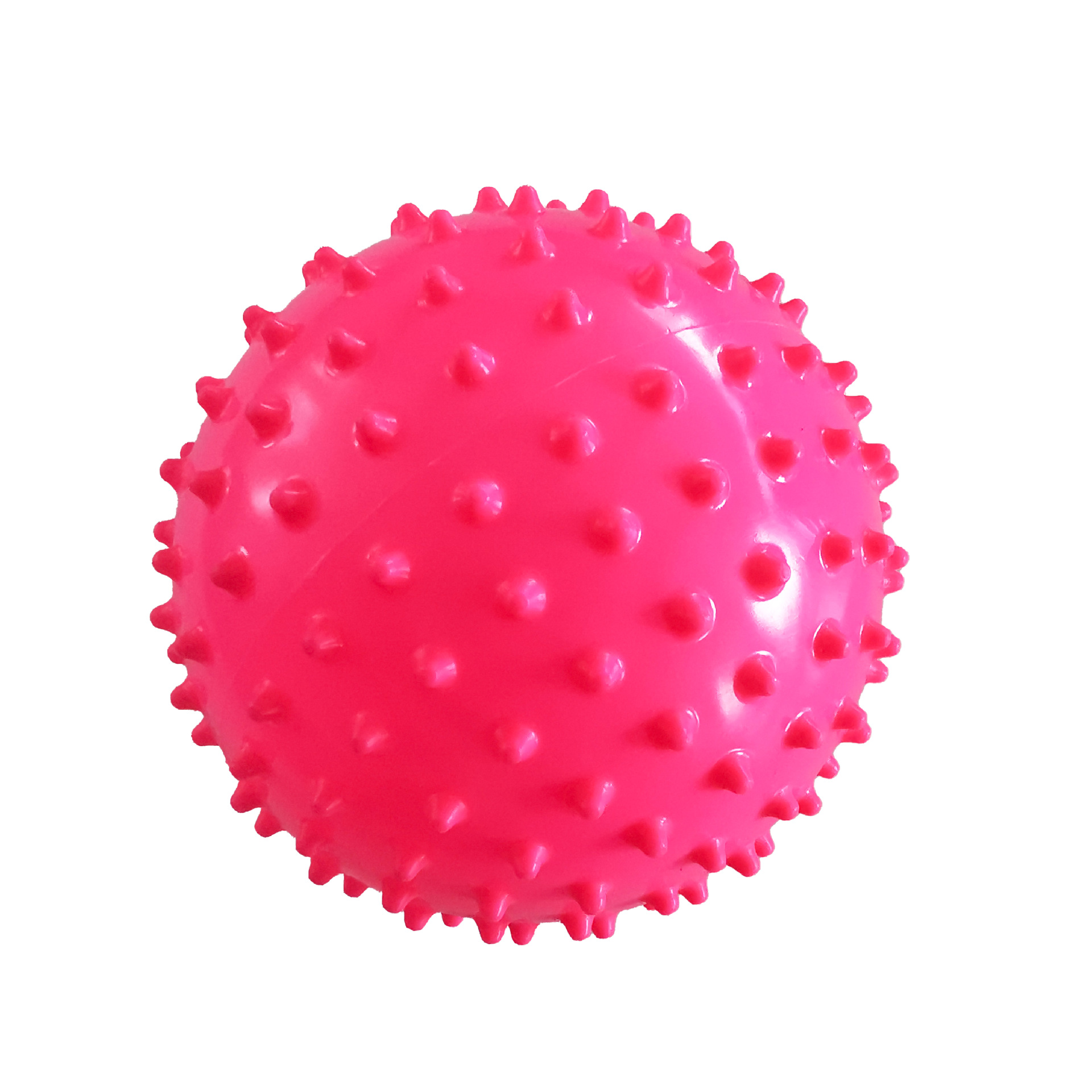 9cm masaje bola de espinada bola de PVC músculo relajación masaje plantar entrenamiento sensorial para niños yoga bola de erizo