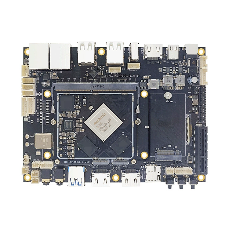 Плата разработки Rockchip RK3588, базовая плата RK3588, восьмиядерный Rockchip, 8K Rongpin DR4-RK3588