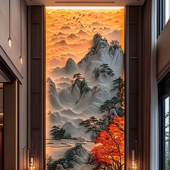 轻奢风潮牌麻将馆主题背景墙布网红服装店墙纸奢侈品棋牌装饰壁纸