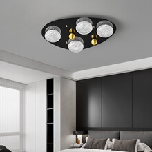 意式轻奢卧室灯设计师吸顶灯2025年新款创意主卧房间书房LED灯具