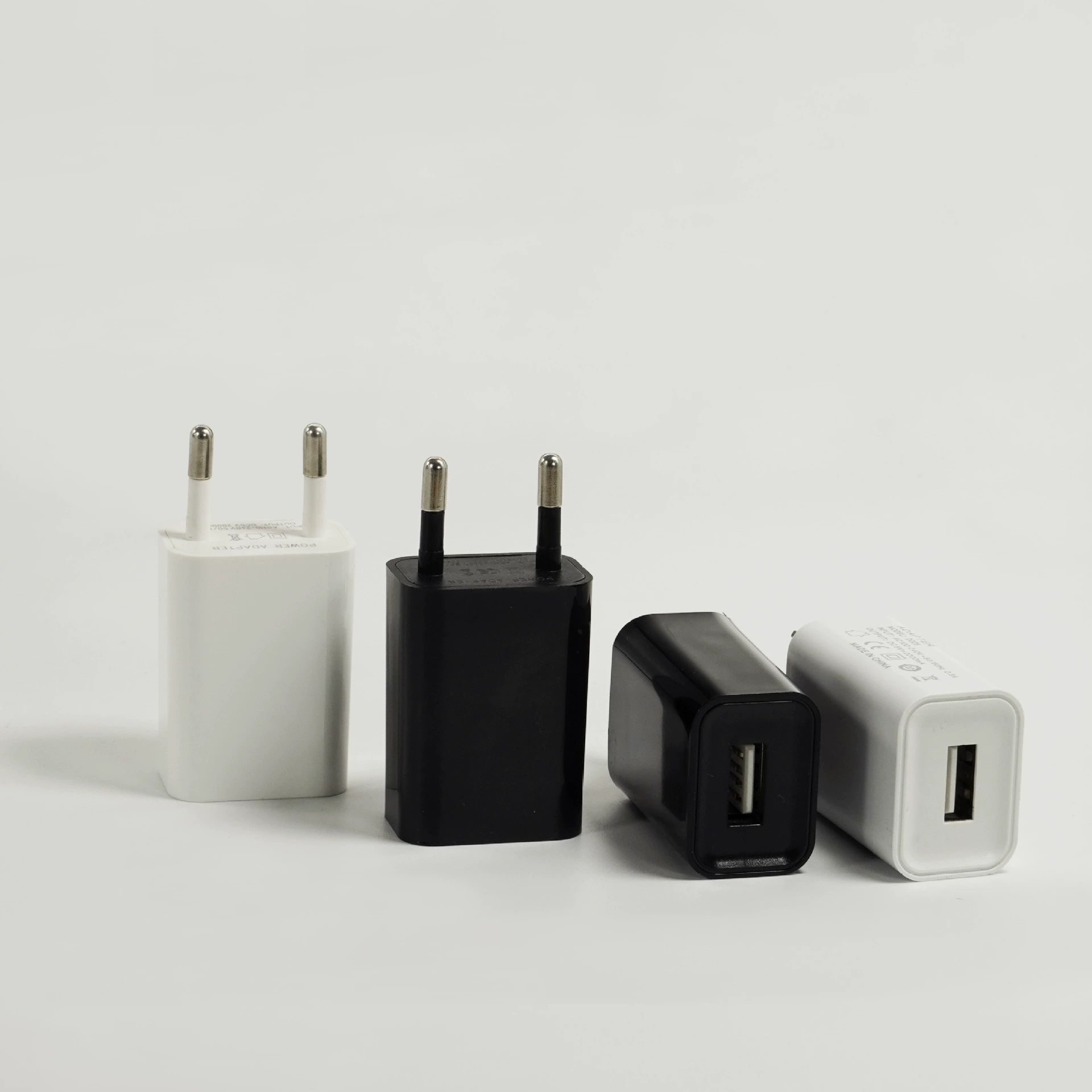 Зарядное устройство для батарей 5V1A 2A USB адаптер маленький рисовый заряжающий европейский и американский противобрызговой трубка страхования