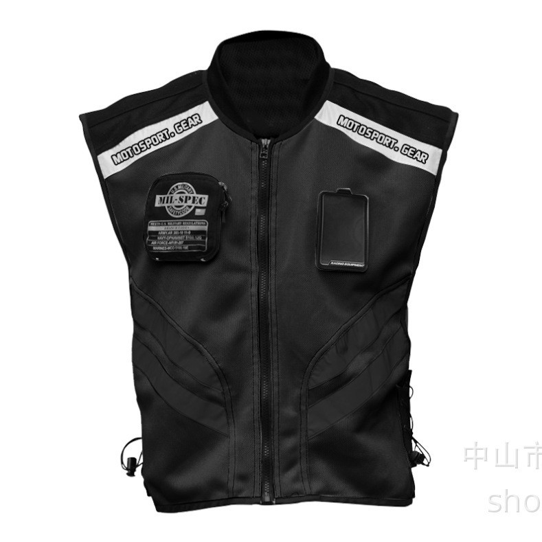 JK-22 motocicleta chaleco reflectante uniforme de la motocicleta uniforme fluorescente traje de seguridad chaleco